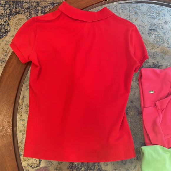 Red collared izod shirt in perfect condition❤️❤️❤️ - Picture 5 of 5